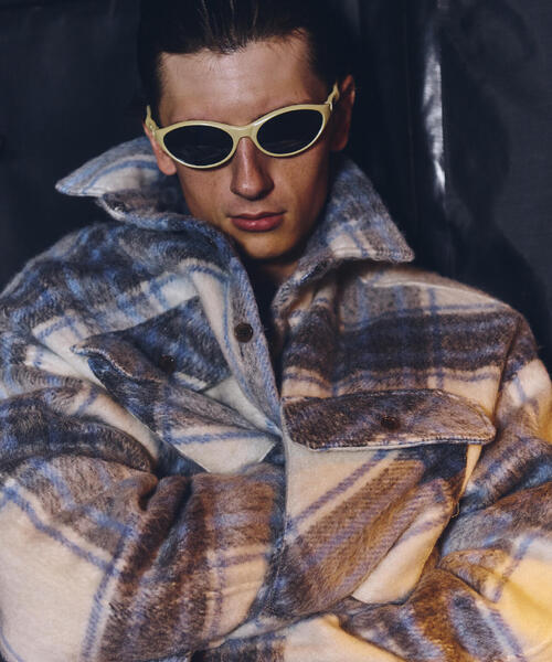 FR(13)NDS（フレンズ）の「FR(13)NDS/フレンズ/Shaggy Check BZ（その他アウター・メンズ・ピンク/ブルー・F）」の18枚目の写真