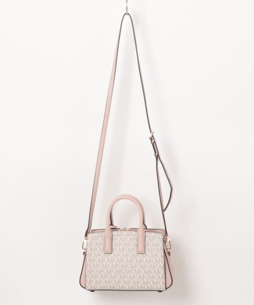 MICHAEL KORS(マイケルコース)の「LAILA クロスボディ エクストラスモール - MKシグネチャー(ショルダーバッグ・レディース・ピンク系その他・FREE)」の6枚目の写真