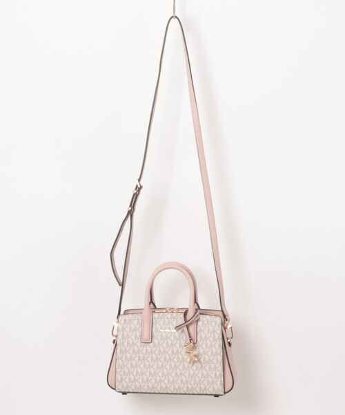 MICHAEL KORS(マイケルコース)の「LAILA クロスボディ エクストラスモール - MKシグネチャー(ショルダーバッグ・レディース・ピンク系その他・FREE)」の5枚目の写真