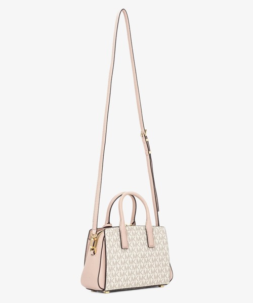 MICHAEL KORS(マイケルコース)の「LAILA クロスボディ エクストラスモール - MKシグネチャー(ショルダーバッグ・レディース・ピンク系その他・FREE)」の4枚目の写真
