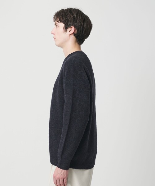 BEAUTY&YOUTH UNITED ARROWS（ビューティーアンドユースユナイテッドアローズ）の「エアシャギー アルパカ クルーネック ニット（ニット/セーター・メンズ・ナチュラル/ロイヤルブルー/ネイビー・L/M/S/XL）」の15枚目の写真