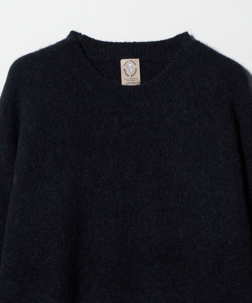 エアシャギー アルパカ クルーネック ニット（ニット/セーター