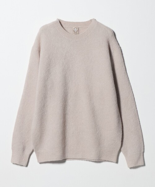セール】エアシャギー アルパカ クルーネック ニット（ニット/セーター