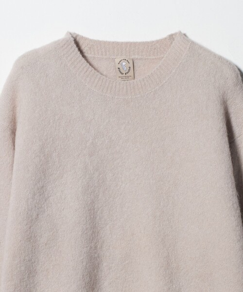 BEAUTY&YOUTH UNITED ARROWS（ビューティーアンドユースユナイテッドアローズ）の「エアシャギー アルパカ クルーネック ニット（ニット/セーター・メンズ・ナチュラル/ロイヤルブルー/ネイビー・L/M/S/XL）」の12枚目の写真