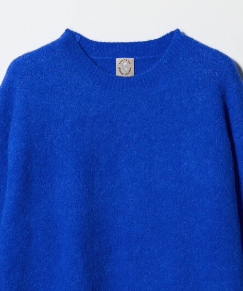 エアシャギー アルパカ クルーネック ニット（ニット/セーター