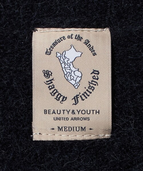 BEAUTY&YOUTH UNITED ARROWS（ビューティーアンドユースユナイテッドアローズ）の「エアシャギー アルパカ クルーネック ニット（ニット/セーター・メンズ・ナチュラル/ロイヤルブルー/ネイビー・L/M/S/XL）」の7枚目の写真