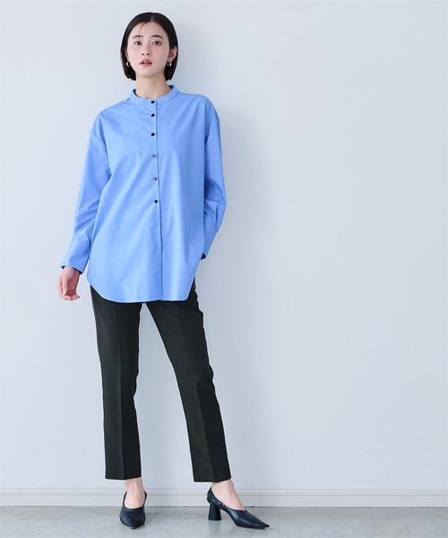 UR'S(ユアーズ)の「シアースリーブペプラムトップス×パンツ/セットアップ(セットアップ・レディース・ピンクベージュ/ブラック/ネイビー・M/S/L)」の19枚目の写真