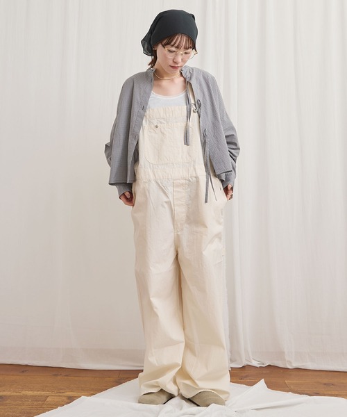 fig London(フィグロンドン)の「Yeti overall(サロペット/オーバーオール・レディース・ブラック/アイボリー/ベージュ・FREE)」の16枚目の写真