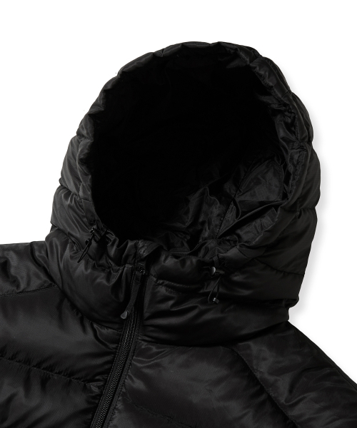 BROWNBREATH（ブラウンブレス）の「PANELED LIGHT DOWN JACKET - BLACK（ダウンジャケット/コート・レディース・その他・SMALL/MEDIUM/LARGE/X-LARGE）」の3枚目の写真