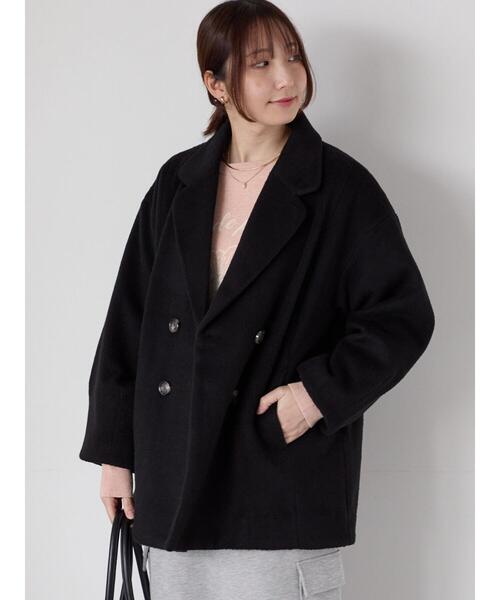 Te chichi TERRASSE(テチチテラス)の「シャギーミドルコート(その他アウター・レディース・ベージュ/グレー/ブラック・F)」の15枚目の写真