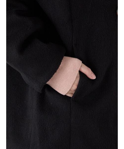 Te chichi TERRASSE(テチチテラス)の「シャギーミドルコート(その他アウター・レディース・ベージュ/グレー/ブラック・F)」の19枚目の写真