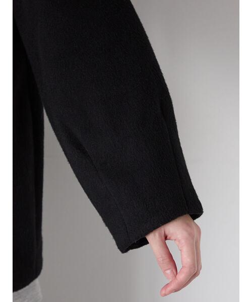 Te chichi TERRASSE(テチチテラス)の「シャギーミドルコート(その他アウター・レディース・ベージュ/グレー/ブラック・F)」の8枚目の写真