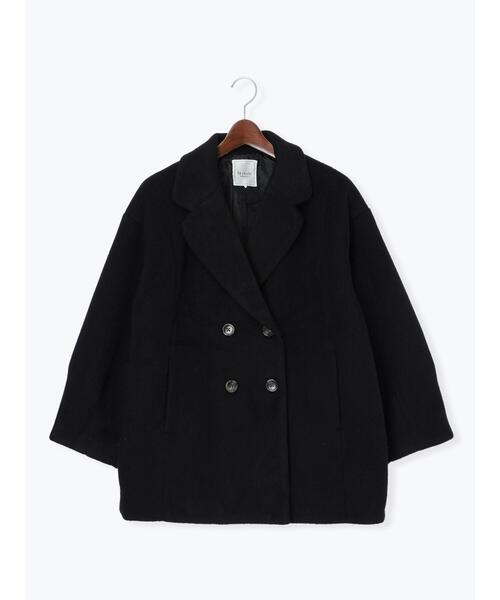 Te chichi TERRASSE(テチチテラス)の「シャギーミドルコート(その他アウター・レディース・ベージュ/グレー/ブラック・F)」の11枚目の写真