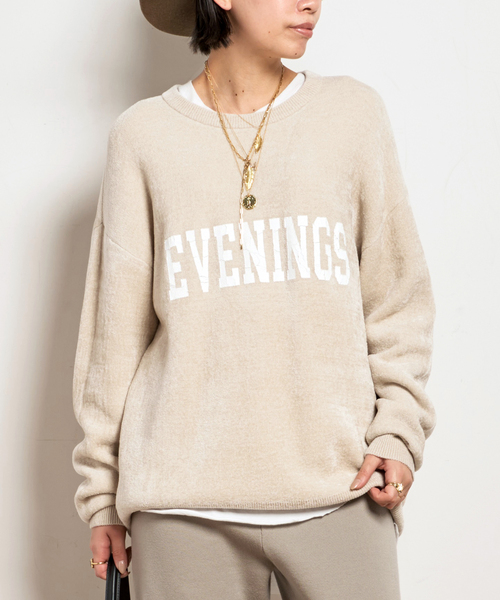 ベロアニット（ニット/セーター）｜AP STUDIO（エーピーストゥディオ