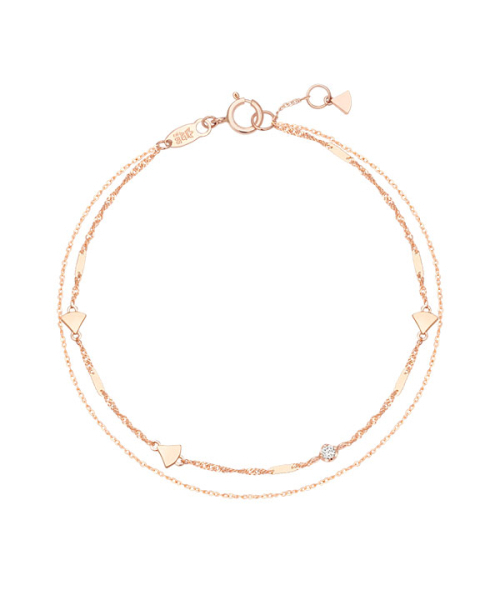 MOSAIQUE 14K ブレスレット (JJMSBQ5B8268R47S0)