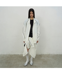 LCDC TM（エルシーディーシーティーエム）の「OVERSIZED TRACK JACKET (WHITE)（ナイロンジャケット）」