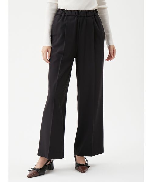 Mila Owen(ミラオーウェン)の「【セットアイテム】ペプラムキャミブラウス×パンツ SET UP(ワンピース・レディース・ブラック/ミント/グレー・1/0)」の16枚目の写真