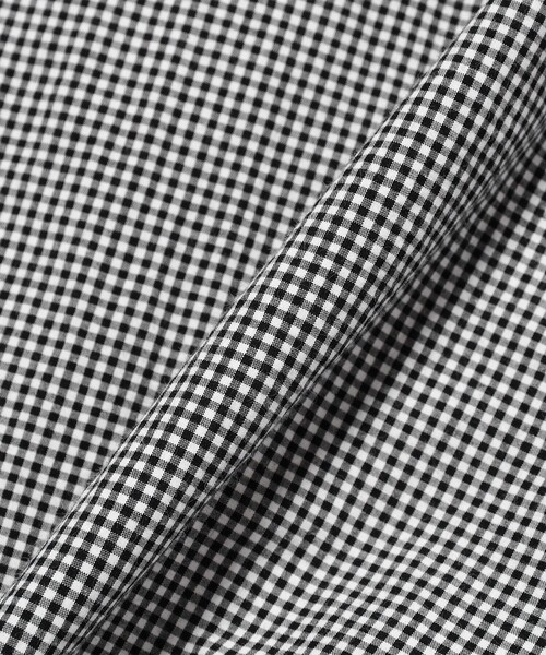 QUATTROCCHI(クアトロッキ)の「QUATTROCCHI / ギンガムチェック シグネチャー シャツ(シャツ/ブラウス・メンズ・ブラック・MEDIUM/LARGE)」の5枚目の写真