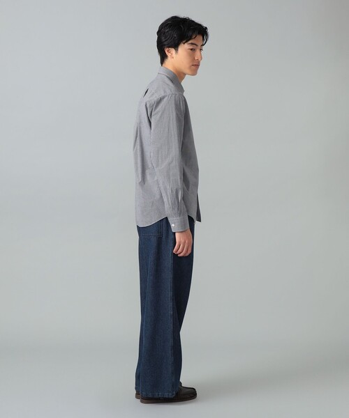 QUATTROCCHI(クアトロッキ)の「QUATTROCCHI / ギンガムチェック シグネチャー シャツ(シャツ/ブラウス・メンズ・ブラック・MEDIUM/LARGE)」の5枚目の写真