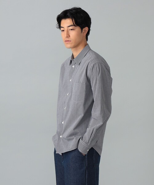 QUATTROCCHI(クアトロッキ)の「QUATTROCCHI / ギンガムチェック シグネチャー シャツ(シャツ/ブラウス・メンズ・ブラック・MEDIUM/LARGE)」の13枚目の写真