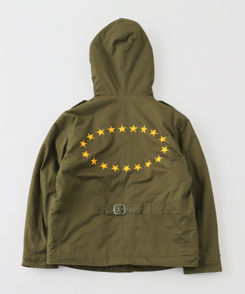 AFB(エーエフビー)の「AFB / エーエフビー BOA MILITARY JACKET(ミリタリージャケット・メンズ・カーキ/ベージュ・MEDIUM)」の9枚目の写真