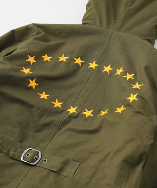 AFB(エーエフビー)の「AFB / エーエフビー BOA MILITARY JACKET(ミリタリージャケット・メンズ・カーキ/ベージュ・MEDIUM)」の6枚目の写真
