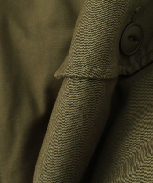 AFB(エーエフビー)の「AFB / エーエフビー BOA MILITARY JACKET(ミリタリージャケット・メンズ・カーキ/ベージュ・MEDIUM)」の8枚目の写真