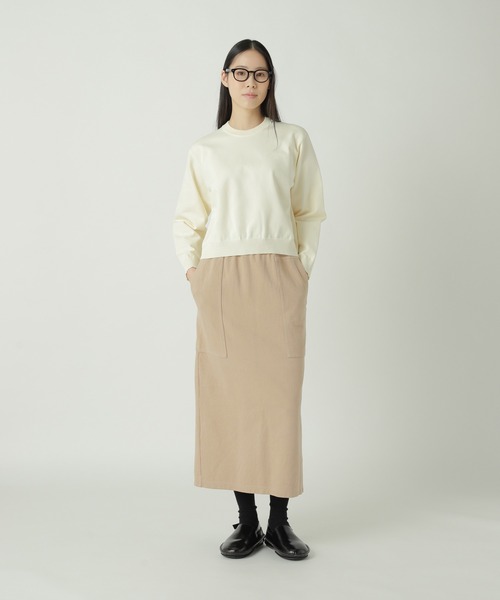 ZUCCa(ズッカ)の「PE PLAIN KNIT / S(ニット/セーター・レディース・オフホワイト/ブラック/ネイビー・M size)」の6枚目の写真
