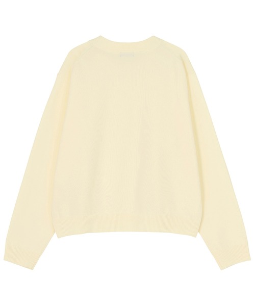 ZUCCa(ズッカ)の「PE PLAIN KNIT / S(ニット/セーター・レディース・オフホワイト/ブラック/ネイビー・M size)」の8枚目の写真