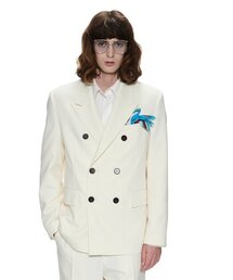 THE BALLON（ザバロン）の「REFINED DOUBLE JACKET - CREAM（テーラードジャケット）」