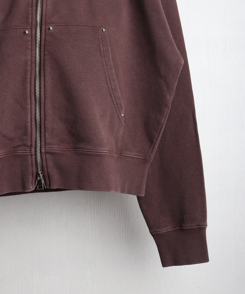 WESTSEA(ウエストシー)の「ケミカル加工 トライバル刺繍 ZIPパーカー(パーカー・メンズ・チャコール/ブラウン・M/L)」の21枚目の写真