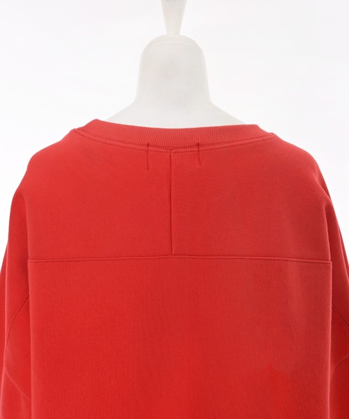 Narcissus（ナルシス）の「【ユニセックス】バルーンスウェット/オーバーサイズ（スウェット・レディース・ブラック/レッド・FREE）」の12枚目の写真