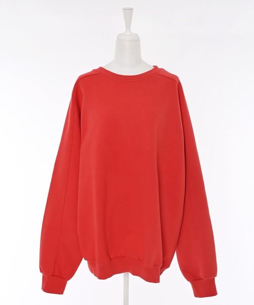 Narcissus（ナルシス）の「【ユニセックス】バルーンスウェット/オーバーサイズ（スウェット・レディース・ブラック/レッド・FREE）」の18枚目の写真