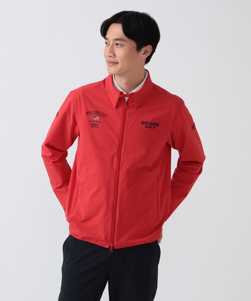 BEAMS GOLF ビームスゴルフ　赤のあったか上下セット セール】BEAMS GOLF｜ビームスゴルフ（メンズ）のジャケット/アウター