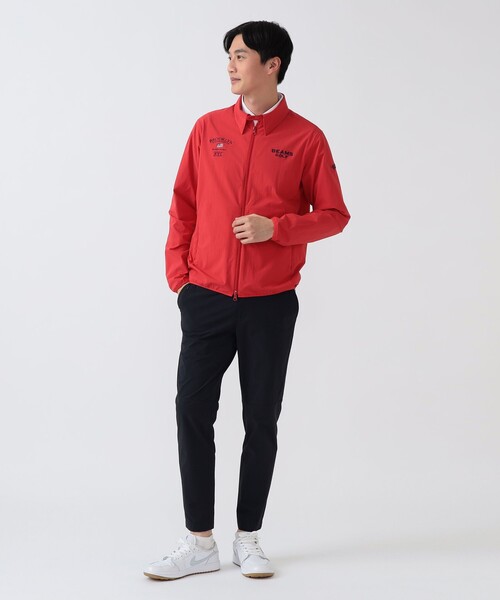 BEAMS GOLF(ビームスゴルフ)の「PURPLE LABEL / BROOKLYN ストレッチ ブルゾン(撥水)(ブルゾン・メンズ・レッド/ネイビー・X-LARGE/LARGE/MEDIUM/SMALL)」の22枚目の写真