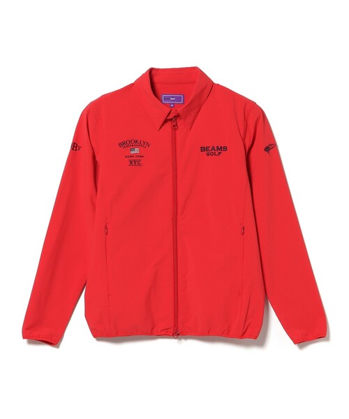 BEAMS GOLF(ビームスゴルフ)の「PURPLE LABEL / BROOKLYN ストレッチ ブルゾン(撥水)(ブルゾン・メンズ・レッド/ネイビー・X-LARGE/LARGE/MEDIUM/SMALL)」の13枚目の写真