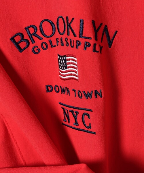 BEAMS GOLF(ビームスゴルフ)の「PURPLE LABEL / BROOKLYN ストレッチ ブルゾン(撥水)(ブルゾン・メンズ・レッド/ネイビー・X-LARGE/LARGE/MEDIUM/SMALL)」の10枚目の写真