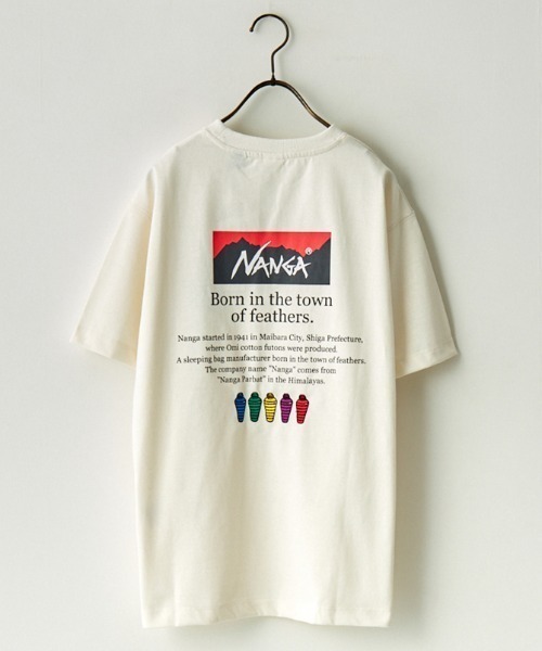 NANGA（ナンガ）の「[NANGA/ナンガ] 別注 ヒストリーロゴ バックプリントTシャツ【追加】（Tシャツ/カットソー・レディース・ホワイト/グレー/ブラック・M/S/XL/L）」の18枚目の写真
