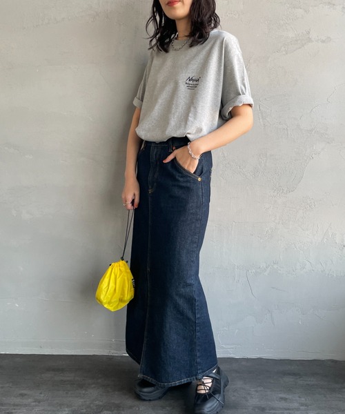 NANGA（ナンガ）の「[NANGA/ナンガ] 別注 ヒストリーロゴ バックプリントTシャツ【追加】（Tシャツ/カットソー・レディース・ホワイト/グレー/ブラック・M/S/XL/L）」の10枚目の写真