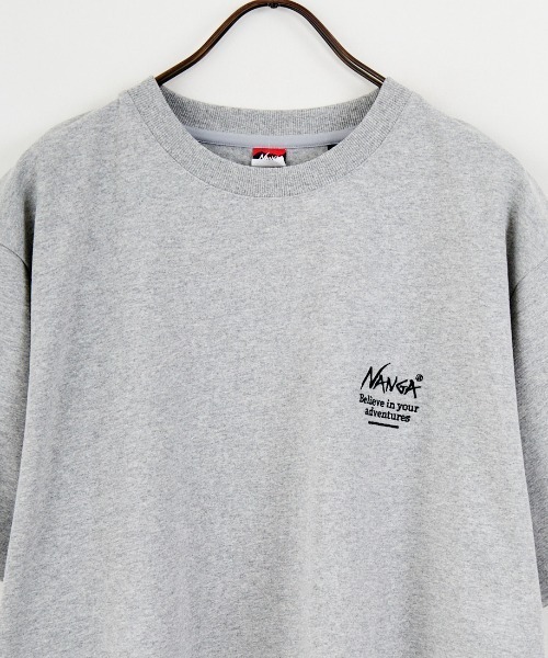 NANGA（ナンガ）の「[NANGA/ナンガ] 別注 ヒストリーロゴ バックプリントTシャツ【追加】（Tシャツ/カットソー・レディース・ホワイト/グレー/ブラック・M/S/XL/L）」の22枚目の写真
