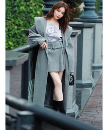 dazzlin | 【久間田琳加コラボ】ビッグカラーコクーンコート(その他アウター)