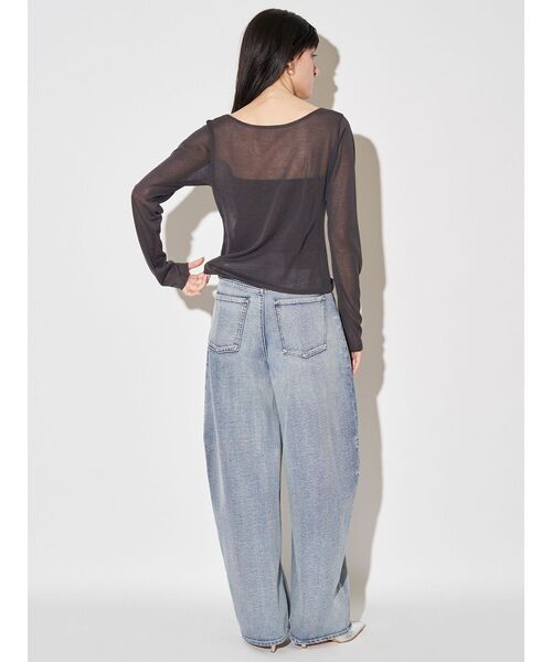 ELENDEEK（エレンディーク）の「マルチキャミセットニット（カーディガン/ボレロ・レディース・チャコールグレー/イエロー/ミント・FREE）」の22枚目の写真