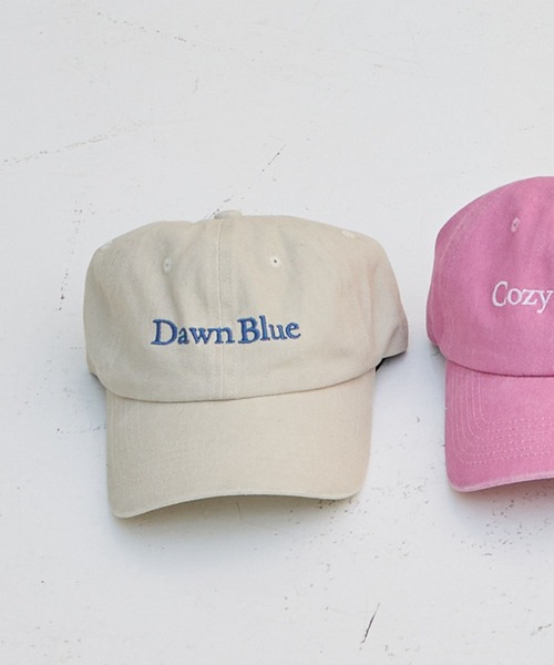 LAKOLE(ラコレ)の「WASHEDビッグロゴキャップ / 607904(キャップ・レディース・ピンク/ベージュ/ブラック/グリーン・FREE)」の3枚目の写真