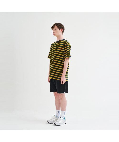 CODE I'M(コードアイエム)の「アセンティックロゴプリントMGNストライプオーバーサイズ半袖Tシャツ(Tシャツ/カットソー・メンズ・その他・MEDIUM/LARGE/X-LARGE)」の2枚目の写真