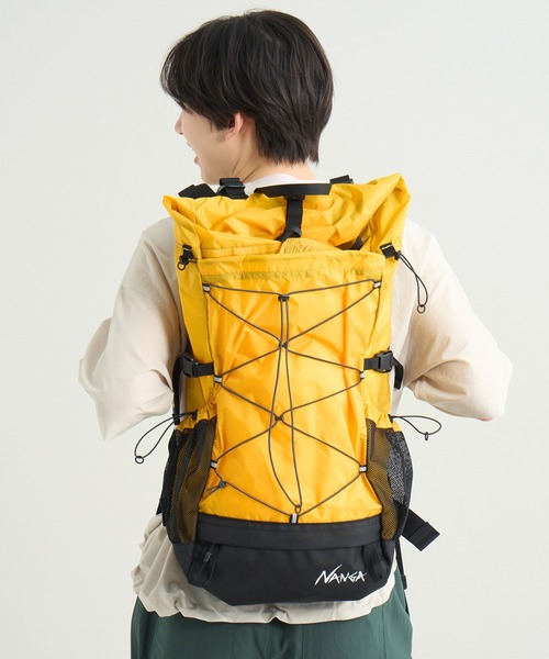NANGA（ナンガ）の「Fibermax TUL BACKPACK/Fibermax TULバックパック（バックパック/リュック・メンズ・グレー/イエロー/ブラック・FREE）」の3枚目の写真
