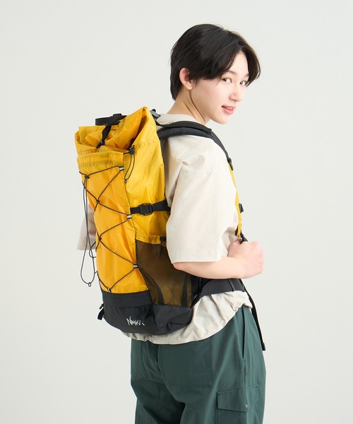NANGA（ナンガ）の「Fibermax TUL BACKPACK/Fibermax TULバックパック（バックパック/リュック・メンズ・グレー/イエロー/ブラック・FREE）」の4枚目の写真