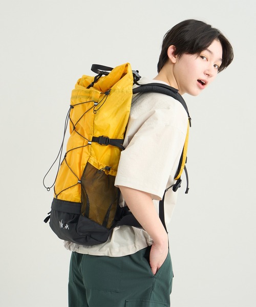 NANGA（ナンガ）の「Fibermax TUL BACKPACK/Fibermax TULバックパック（バックパック/リュック・メンズ・グレー/イエロー/ブラック・FREE）」の13枚目の写真
