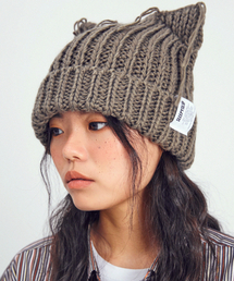 SLEEPYSLIP（スリーピースリップ）の「BREAD KHAKI BEANIE（ニットキャップ/ビーニー）」