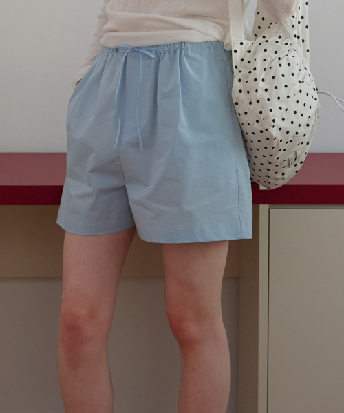 BUT'TON(ボッタン)の「Cotton Boxer Shorts (Skyblue)(その他パンツ・レディース・その他・FREE)」の1枚目の写真