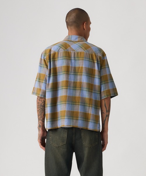 Levi's(リーバイス)の「Levi's/リーバイス ショートスリーブ ボックスウエスタンシャツ(シャツ/ブラウス・メンズ・ブラウン・XL/L/M/S)」の2枚目の写真